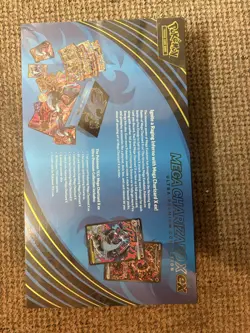 Pokemon TCG: Mega Charizard X ex Ultra-Premium Collection UPC Rip In Seal - Image 3