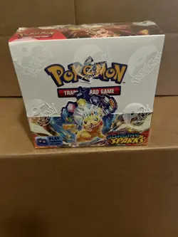 Pokemon TCG Surging Sparks Booster Box New Sealed 36 Packs - Image 1