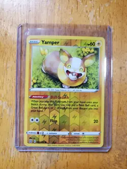 Yamper - 052/163 - Battle Styles - Reverse Holo Common - Pokemon TCG - NM - Image 1