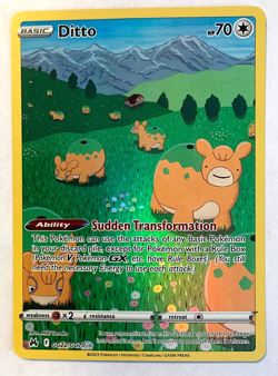 Pokemon Crown Zenith - DITTO - GALARIAN GALLERY - GG22/GG70 - NM/M! - Image 1