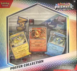 Pokemon TCG Scarlet & Violet PRISMATIC EVOLUTIONS Poster Collection - Image 1