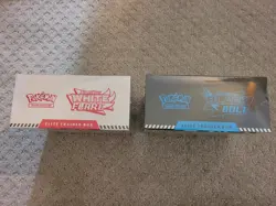 POKEMON SCARLET & VIOLET BLACK BOLT & WHITE FLARE ETB ELITE TRAINER BOXES SEALED - Image 4