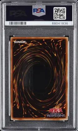 2001 YU-GI-OH! JPN PREMIUM PACK 4 REPLICA #P401 DARK MAGICIAN GIRL PSA 9 - Image 2