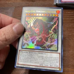 Yugioh Alliance Insight - Snake-Eyes Vengeance Dragon - Ultra Rare - ALIN-EN040 - Image 4