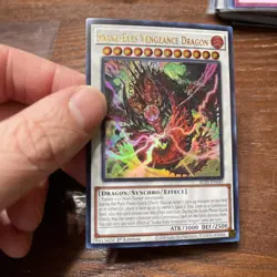 Yugioh Alliance Insight - Snake-Eyes Vengeance Dragon - Ultra Rare - ALIN-EN040 - Image 5