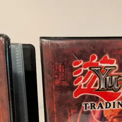 Yu-Gi-Oh Vintage Collection Binder Trading Game Card Sleeves Book 1996 Lot of 2 - Image 3