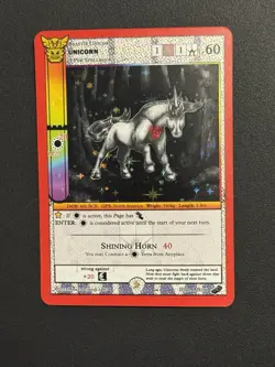 MetaZoo 2023 Black Friday Promo Card - Unicorn - Full Holo Card - Image 1