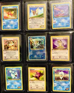Pokemon TCG Vintage 1st Edition & Legendary Reverse Holo Lot 45 Cards 1999-2002 - Image 1
