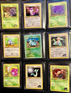 Pokemon TCG Vintage 1st Edition & Legendary Reverse Holo Lot 45 Cards 1999-2002 - Image 2