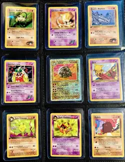 Pokemon TCG Vintage 1st Edition & Legendary Reverse Holo Lot 45 Cards 1999-2002 - Image 3