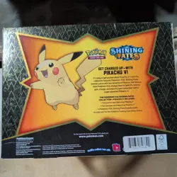 Pokemon TCG SHINING FATES Pikachu V Collection Box Factory Sealed + Promo Card! - Image 3