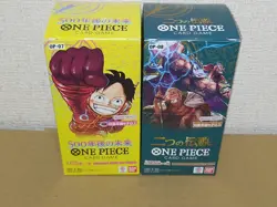 One Piece card game 500 Years in the Future & Two Legends 2BOX set OP-07 OP-08 - Image 1