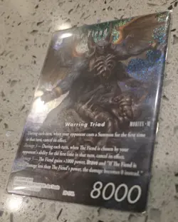 Final Fantasy TCG The Fiend Warring Triad Card #20-114L Holo Rare Mint - Image 3