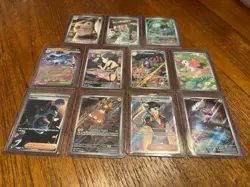 11 Card Pokemon IR & Full Art Lot Must See! Pack Fresh - Image 1