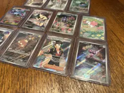 11 Card Pokemon IR & Full Art Lot Must See! Pack Fresh - Image 2