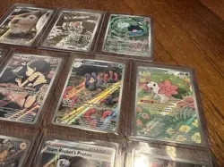 11 Card Pokemon IR & Full Art Lot Must See! Pack Fresh - Image 5