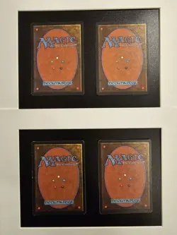 Red Elemental Blast X4 Revised Edition MP MTG Full Playset Magic The Gathering - Image 2