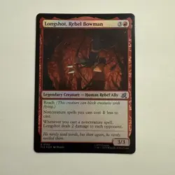 Longshot, Rebel Bowman FOIL 120 Avatar Eternal TLE MTG Uncommon Unplayed Mint NM - Image 1