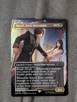 MTG Final Fantasy Squall, Seed Mercenary Promo - Image 1