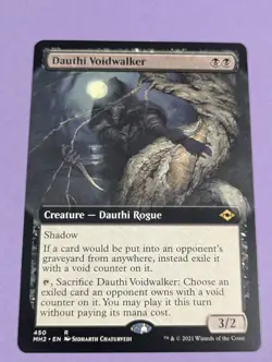 MTG Magic: Modern Horizons 2: Dauthi Voidwalker #450 Rare - NM - Image 1