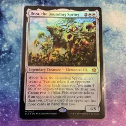 Beza, the Bounding Spring (FOIL) x1 - MTG Bloomburrow BLB #2 - Image 1