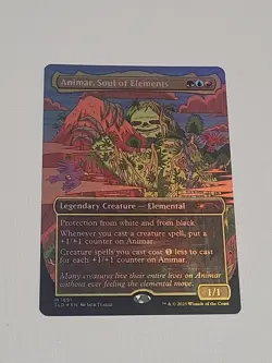 Animar, Soul of Elements Rainbow Foil Secret Lair Drop Series NM mtg - Image 1