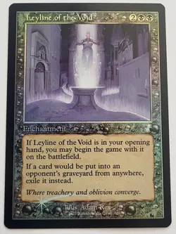 MTG Leyline of the Void Retro Frame Foil - Time Spiral Remastered NM - Image 1