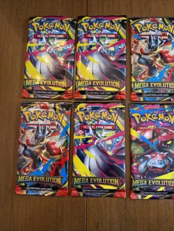Pokemon TCG Mega Evolution Booster Packs - Lot of 10 Packs - [FACTORY SEALED] - Image 3