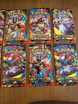 Pokemon TCG Mega Evolution Booster Packs - Lot of 10 Packs - [FACTORY SEALED] - Image 4