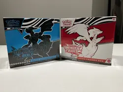 Pokemon Black Bolt & White Flare Elite Trainer Box ETB Set of 2!! Factory Sealed - Image 1