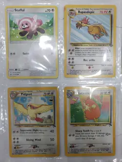 Lot Of 18 Mixed Pokemon Cards Farfetch’d Hoothoot Scratch Sentret Lickitung - Image 5