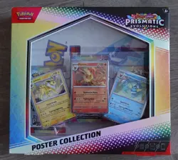 Pokemon Scarlet & Violet Prismatic Evolutions Poster Collection - Brand New - Image 1