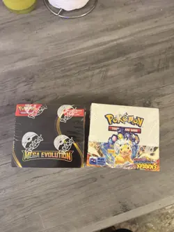Pokemon TCG Mega Evolution Enhanced Booster & Surging Sparks Booster Box - Image 1