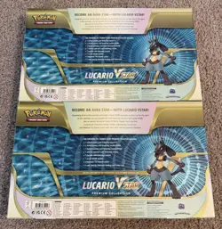 Pokemon TCG Lucario VSTAR Premium Collection Factory Sealed (LOT OF 2) - Image 2