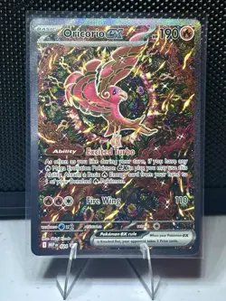 POKEMON PHANTASMAL FLAMES ORICORIO EX BLACK STAR PROMO 024 NEAR MINT - Image 1