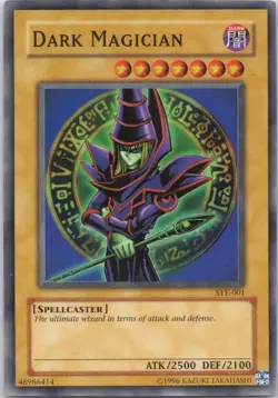 1996 TCG HOLO DARK MAGICIAN Ultra Rare Unlimited #SYE-001 - Image 1
