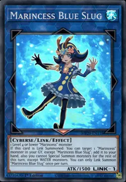 Marincess Blue Slug 1st Ed Super Rare MP20-EN118 Yu-Gi-Oh! - Image 1