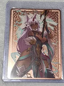 Yugioh Amanda Lapalme - Mana Moon - Metal Field Center - Farra, the White Wolf - Image 1