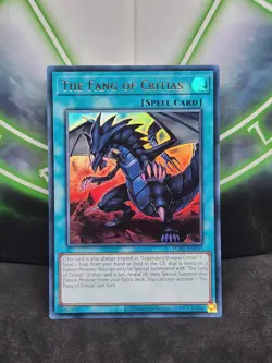 Yugioh The Fang of Critias LCKC-EN037 Ultra Rare NM - Image 1