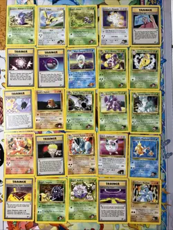 25x Pokemon Vintage Card Lot Gym Challenge Misty Sabrina Brock WOTC DMG-LP [02] - Image 1