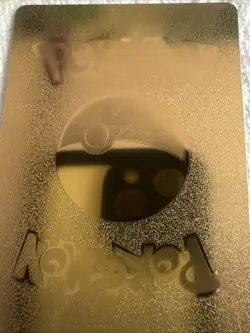 Eevee Gold 🕺 Foil Fan Art Card - NM - Image 2