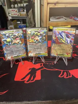 HUGE Lot of 9 Mega EX RARE Pokemon cards. - Image 3