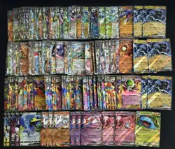Pokemon Bulk Lot 200 ex RR Japanese Card TCG Zekrom Mewtoo Reshiram SQ A20 -FI38 - Image 1