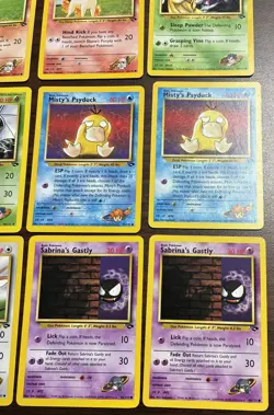 Lot of 20 Vintage Pokemon Gym Challenge Unlimited Commons/Uncommon Cards LP-MP - Image 3