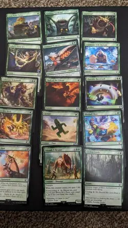 MTG - Final Fantasy - Common/Uncommon Set Complete 226 cards. read description - Image 1
