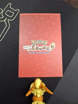 Pokemon Lets Go Eevee Card Database Eeveelutions Poncho Eevee Gold Ice Holo - Image 2