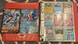 pokemon card binder collection lot english 400+ Cards - Image 1