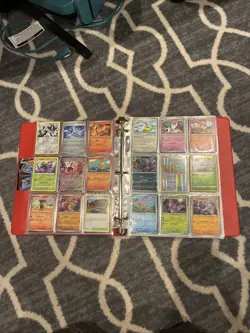 pokemon card binder collection lot english 400+ Cards - Image 4