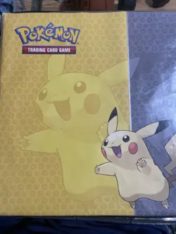 Pokemon binder with 15 rare cards. Rarest card valued at $350. - Image 1