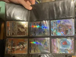 Pokemon binder with 15 rare cards. Rarest card valued at $350. - Image 3